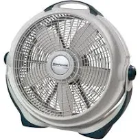 Wind Machine 20&#034; Pivoting Air Circulator Floor Fan, 3 Speeds, 23&#034; H,