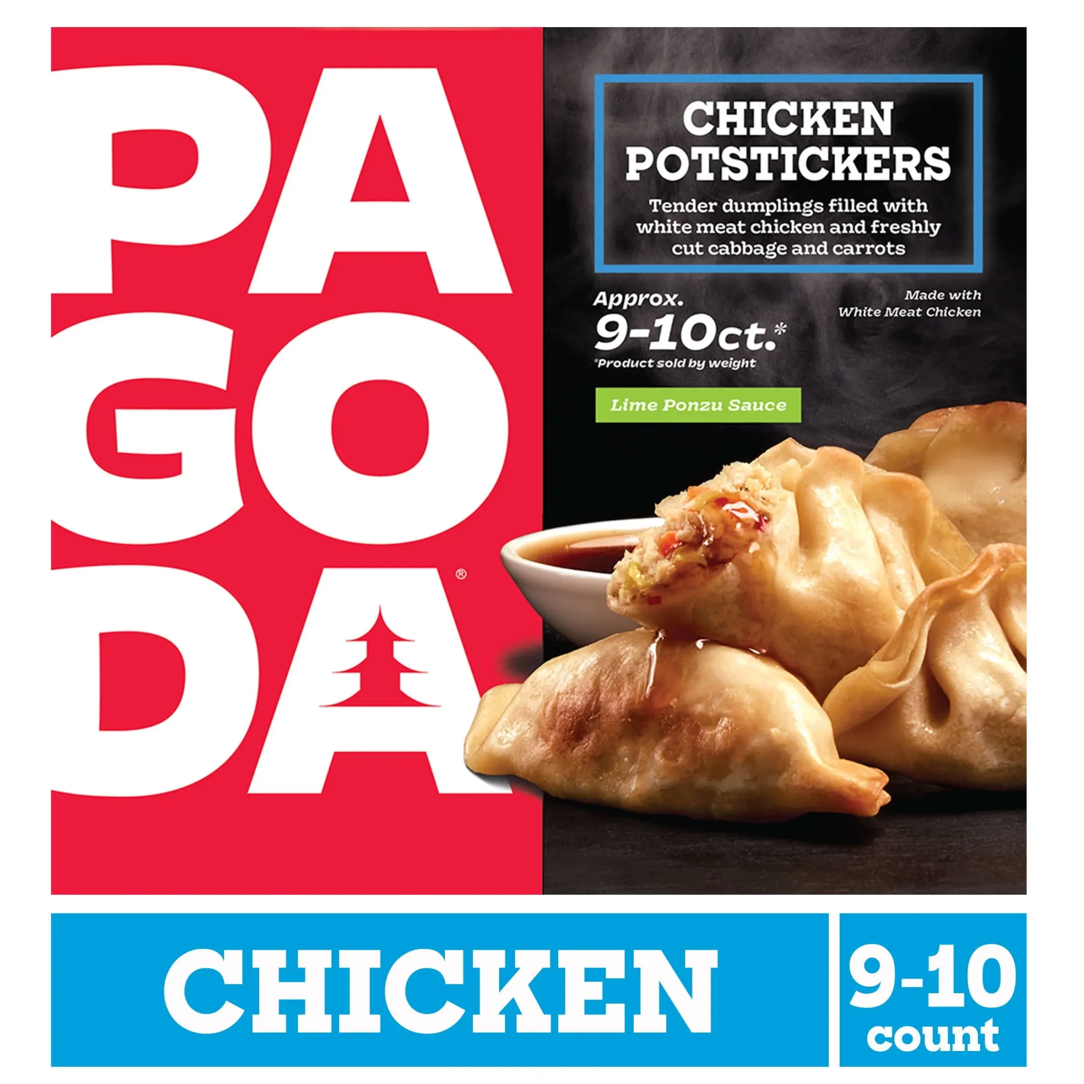 Pagoda Potstickers, Chicken - 9.49 oz