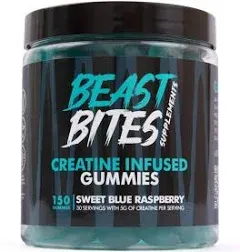 Beast Bites - Creatine Infused Gummies Hawaiian Fruit Punch