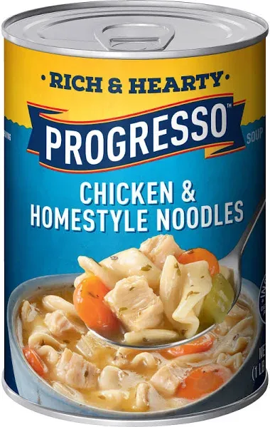 Progresso Chicken & Homestyle Noodles Rich & Hearty Soup