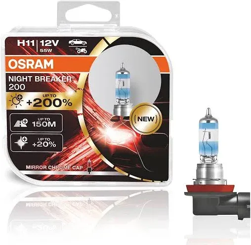 OSRAM Night Breaker 200 Halogen bulb - H11-12V/60-55W - single piece