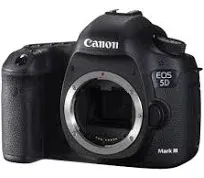 Canon EOS 5D Mark III 22.3 MP Digital SLR Camera - Black *See Photos*