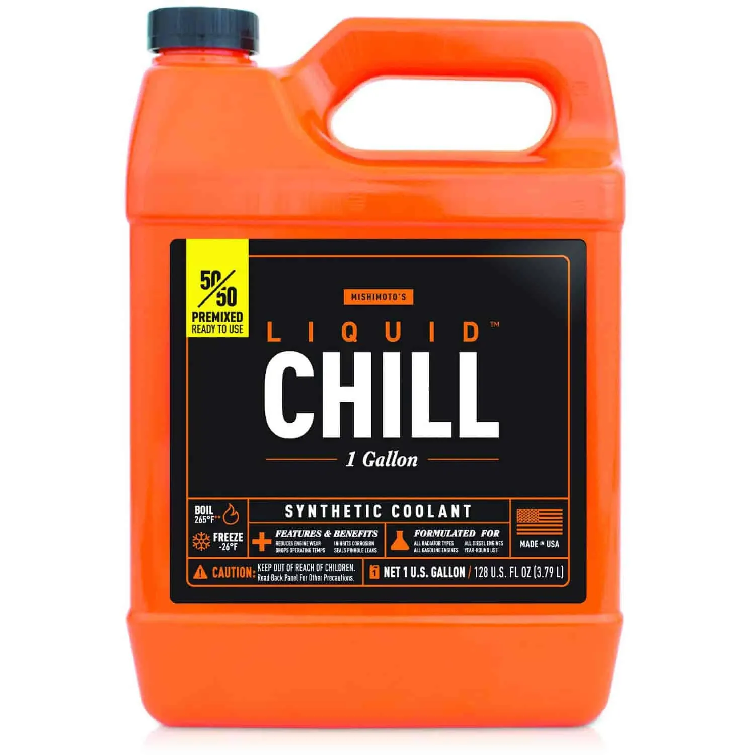 Mishimoto Liquid Chill Synthetic Engine Coolant Premixed MMRA-LC-5050F