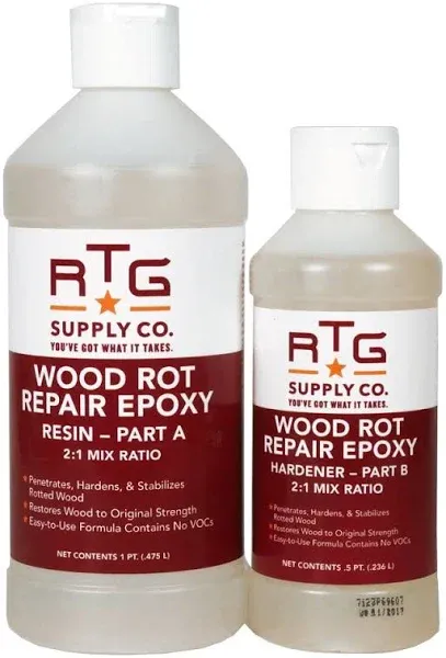 RTG Wood Rot Repair Epoxy (Quart)