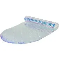 SOFT  OVAL IRIDESCENT BATH MAT - SK