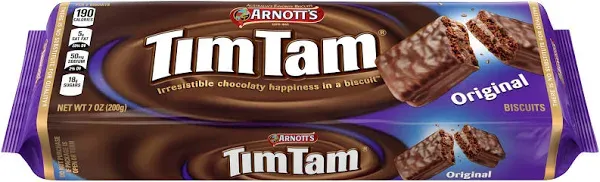 Arnott&#039;s Tim Tam Chocolate Biscuits 200 Grams/7.05 Ounce Original