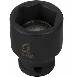 Sunex 810MMG 1/4" Drive 10mm Magnetic Impact Socket