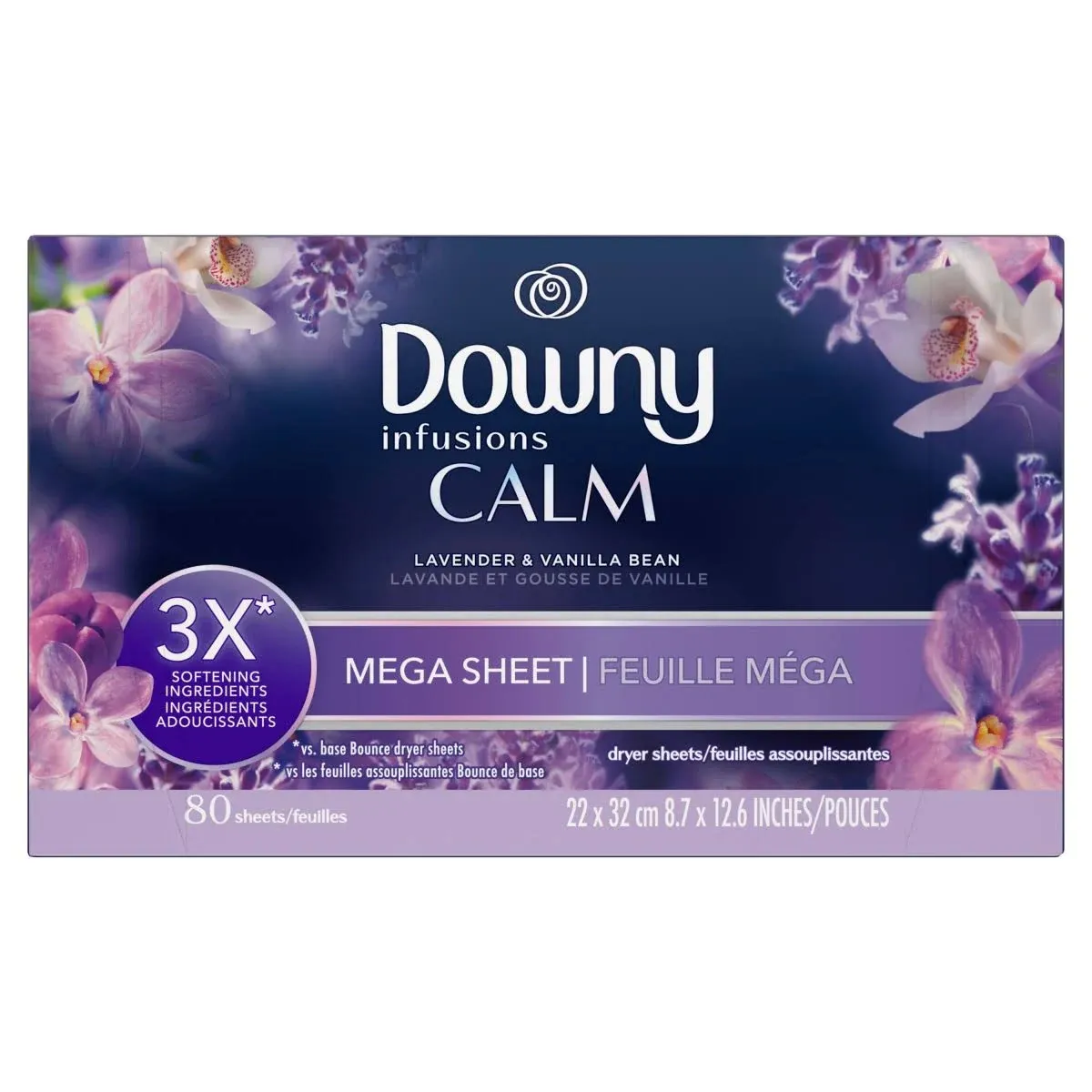 Downy Infusions Calm Mega Dryer Sheets