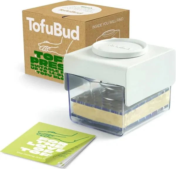 TofuBud Tofu Press - Tofu Presser for Firm or Extra Firm Tofu Tofu Press Dish...