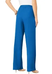 Roaman's Plus Size Women's Wide-Leg Bend Over Pant