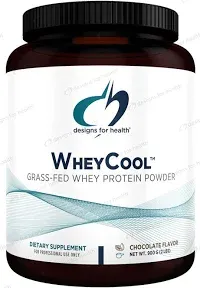 Designs for Health Whey Cool Unflavored Unsweetened Grass Fed Protein Powder