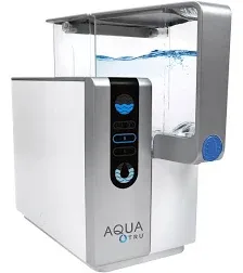 AquaTru Classic Alkaline Countertop Water Filter System with 4-Stage Ultra Reverse Osmosis Technology BPA Free 90AT04ATA01