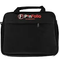 PinFolio Pro Pin Display Bag, Large Sports Pin Book Designed for Storage & Easy Trading Up to 1,000 1-Inch Enamel Pins (Black)