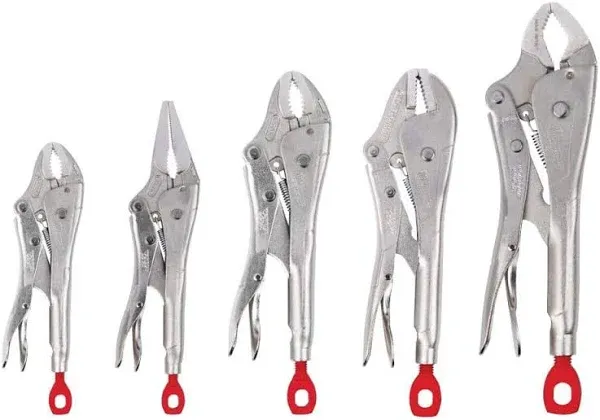 Milwaukee 5-Pc. Torque Lock Locking Pliers Set, Model Number 48-22-3695