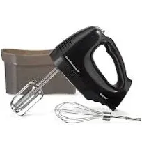 Hamilton Beach 6 Speed Electric Hand Mixer with Snap-On Case No. 62683