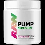 RAW Pump Non-Stim Free Pre Workout Powder, Watermelon (492 g)