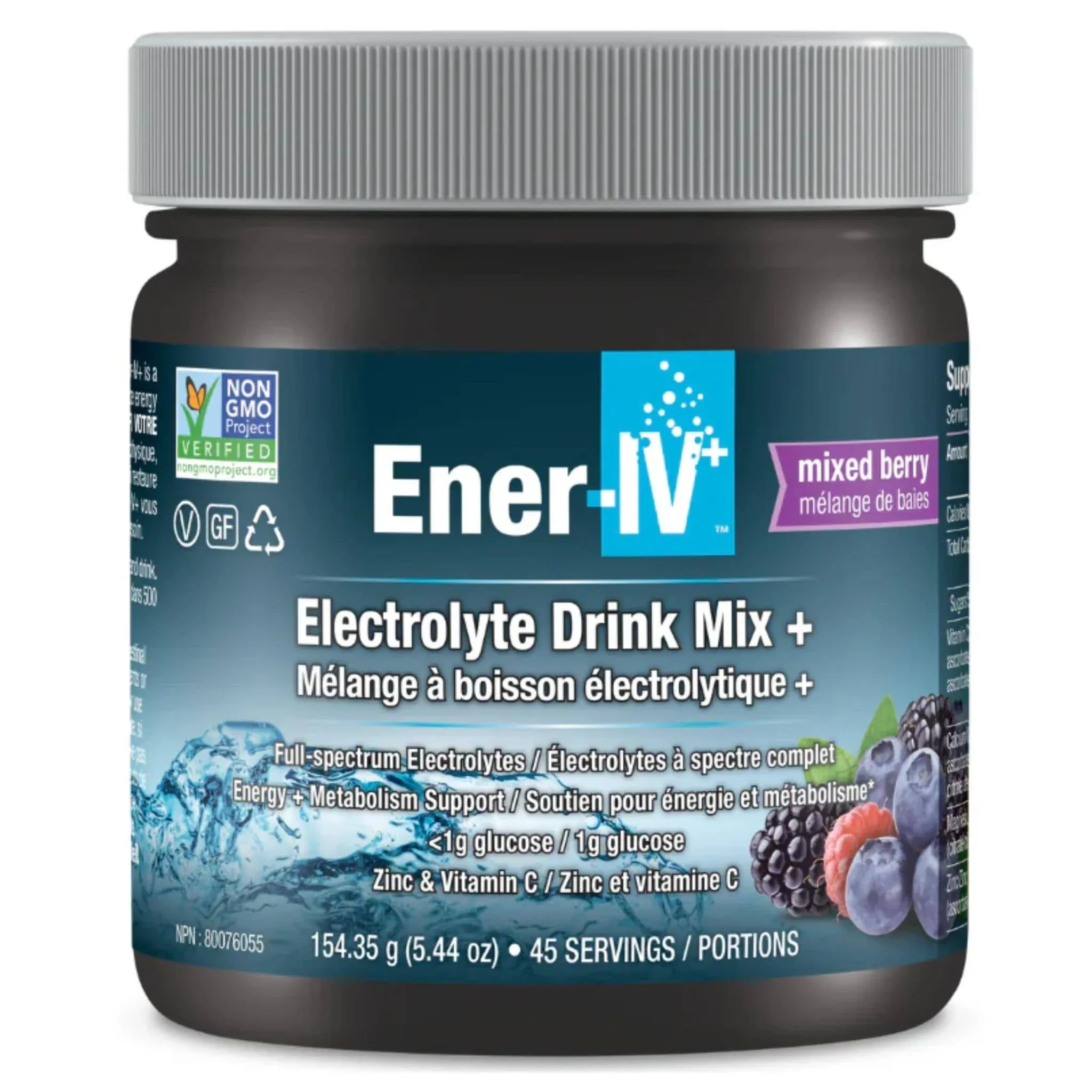 Ener-C Sport Electrolyte Drink Mix Mixed Berry