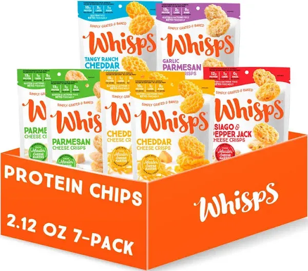 Whisps Cheddar Cheese Crisps