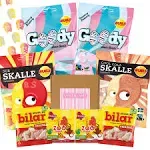 Swedish Candy Mix - Goody Bubs Candy Ovals - Skull Candy - Swedish Candy Bubs Godis - Ahlgrens Bilar Swedish Candy - Zoo Candy