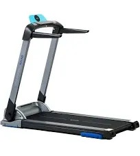 OVICX Portable Foldable Home Treadmill w/Bluetooth & Fitness Tracking App