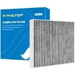 PHILTOP Cabin Air Filter, Replacement for CF11176, Explorer 2011-2019, Taurus 2009-2019, Flex 2009-2019, Premium ACF026 Cabin Filter with Activated Carbon Clean Airflow, Filter Up Dust Pollen