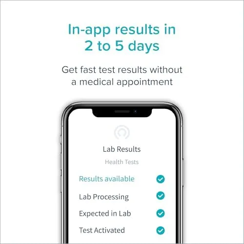 LetsGetChecked at-Home Essential Vitamin Test (B12, D, E) Private and Secure | CLIA Certified Labs | Accurate & Fast Online Results in 2-5 Days - (Not Permitted for use in NY)