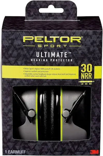 PELTOR Sport Ultimate Hearing Protector