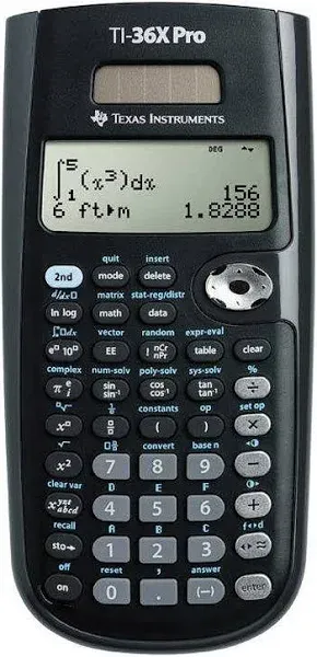 Texas Instruments TI-36X Pro Advanced Scientific 4-Line Screen Calculator Sealed