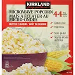 Kirkland Signature Expect More Microwave Popcorn 44 count