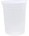 Reditainer Extreme Freeze Deli Food Containers with Lids 32-Ounce 24-Pack