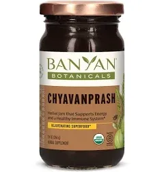 Banyan Botanicals Chyavanprash – Organic Ayurvedic Herbal Jam with Raw Honey, Amla & Ashwagandha – Vitalizing Superfood Immune Support Supplement* – 17.6 oz – Non GMO Sustainably Sourced Gluten Free