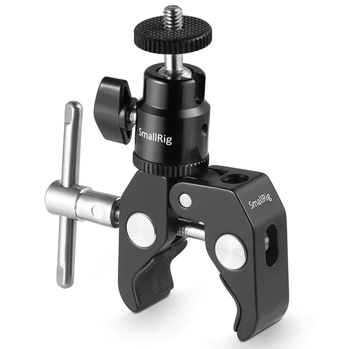 SmallRig 1124 Clamp Mount with 1/4" Screw Ball Head Mount