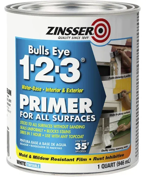 Zinsser Bulls Eye 1-2-3 Primer