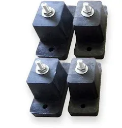 Pioneer 4 Piece Rubber Vibration Absorber Feet Kit