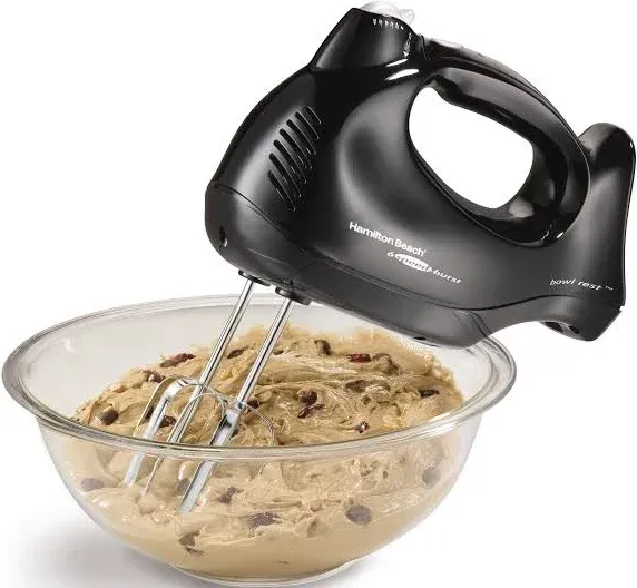 Hamilton Beach 6-Speed Hand Mixer - Black