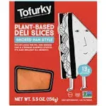 Tofurky Vegan Smoked Ham Style Deli Slices, 5.5 Ounce (Pack of 6)