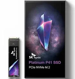 SK Hynix Platinum P41 PCIe NVMe Gen4 M.2 2280 Internal Gaming SSD