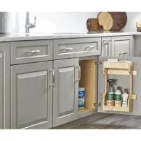 Rev-A-Shelf 4SBSU-21 Door Mount Wood Sink Base Organizer