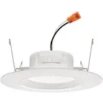 Juno Lighting RB56 Series RetroBasics™ 5/6-Inch Switchable and Adjustable Downlight Retrofit 75W Equivalent