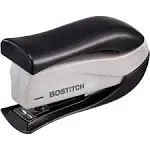 Bostitch Inshape 15 Reduced Effort Compact Stapler, 15 Sheets, Black/Gray (1455)