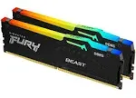 Kingston FURY Beast 64GB (2 x 32GB) DDR5 SDRAM Memory Kit KF548C38BBAK