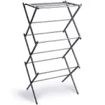 3-Tier Collapsible Drying Racks | Silver | Air Drying &amp; Hanging | Foldable Porta