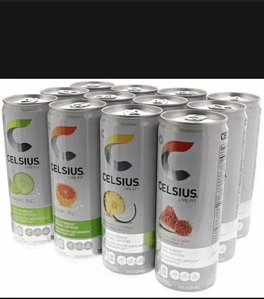 Celsius Variety Pack Essential Energy Drink