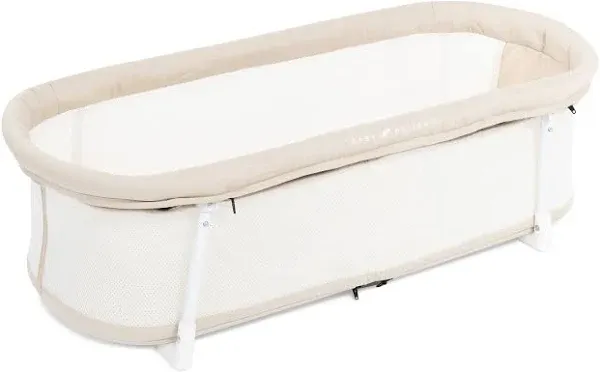 Baby Delight Snuggle Nest Portable Infant Bassinet, Organic Oat