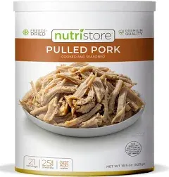 Nutristore Freeze Dried Pulled Pork