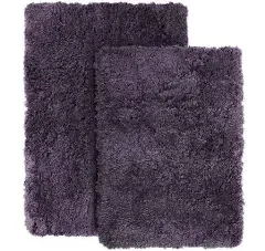 Clara Clark Non-Slip Shaggy Bath Rug Set