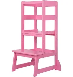 Mother&#039;s Helper Adjustable Height Kids Kitchen Step Stool, (Open Box)