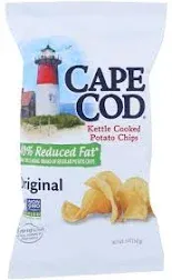 Cape Cod Kettle Cooked Potato Chips Original 8 Oz