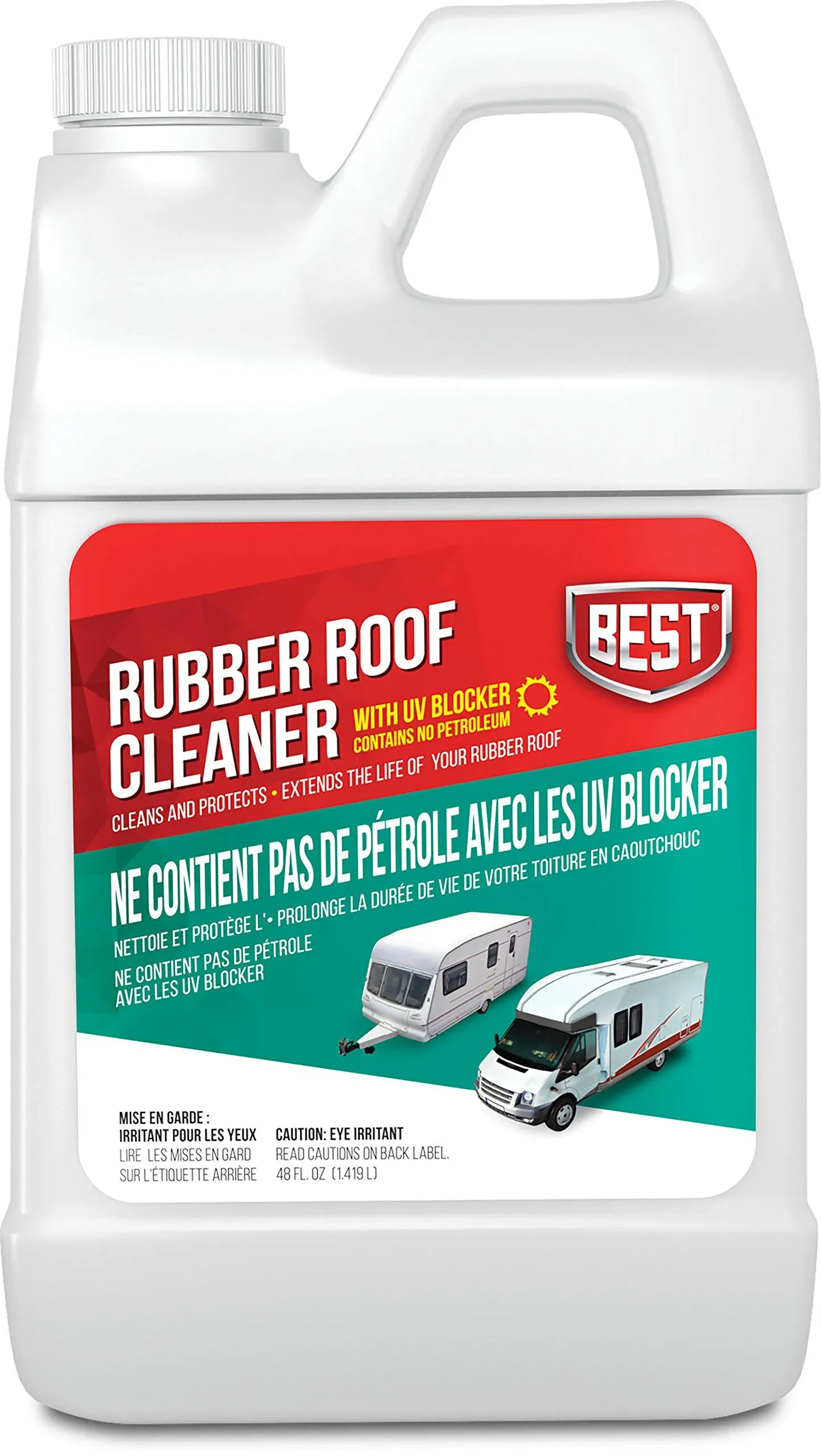 BEST RV Rubber Roof Cleaner, 48 oz. - 341-55048