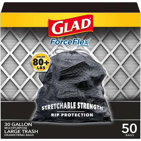 Glad Drawstring Large Trash Bags